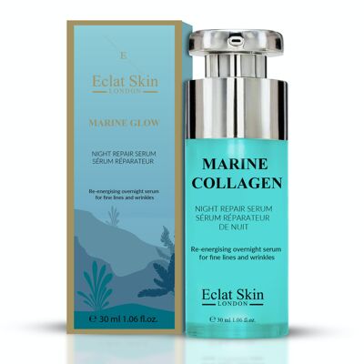 Sérum Réparateur de Nuit au Collagène Marin 30 ml