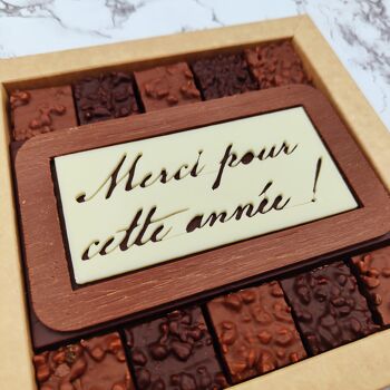 FIN d'ANNÉE SCOLAIRE - Coffret chocolat Ardoise 3