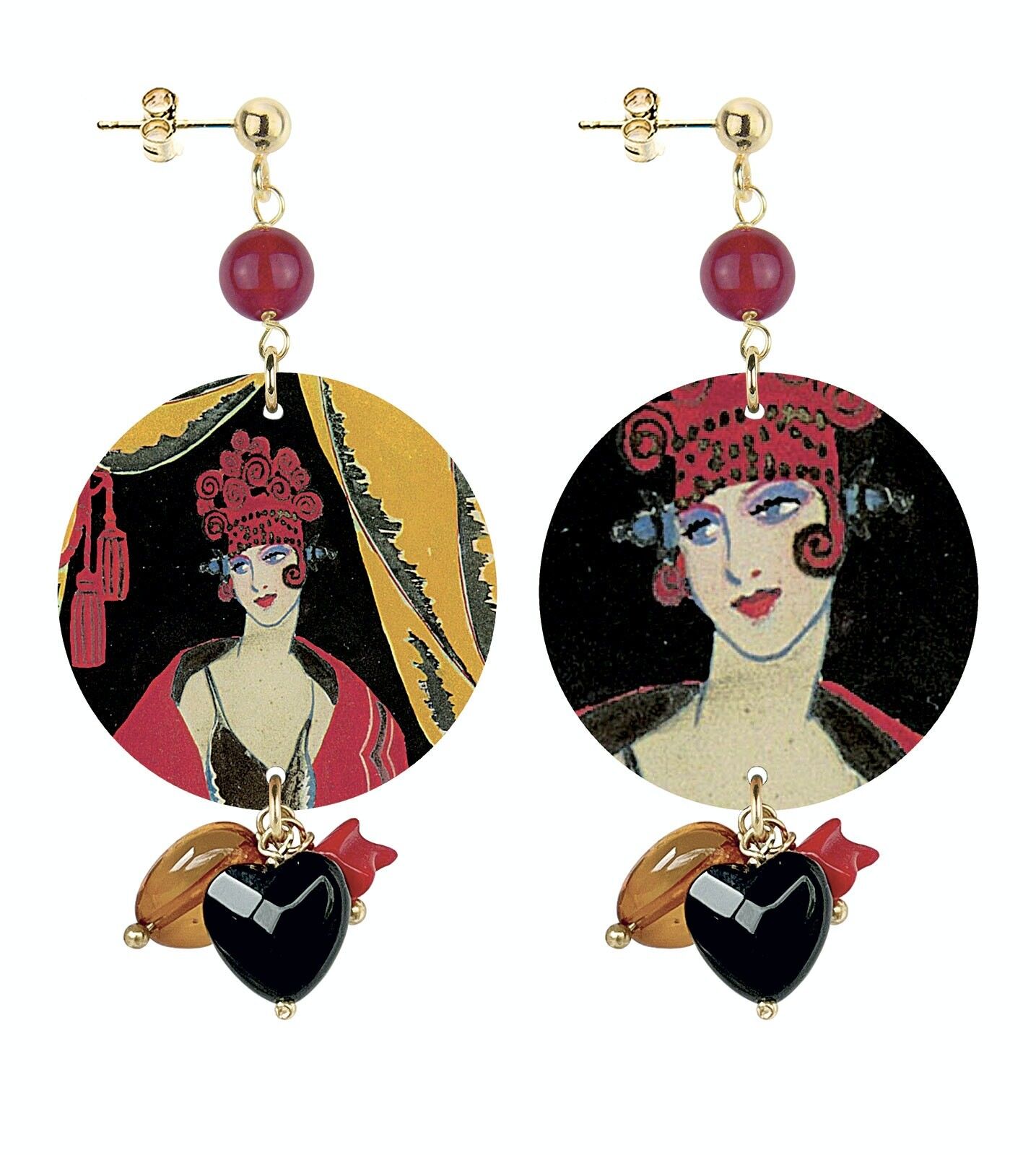 Pendientes de mujer The Circle Special Small Belle Epoque. Hecho en Italia