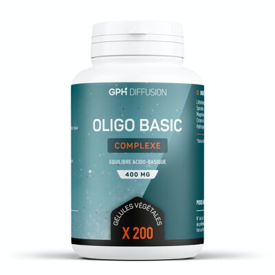 Complexe OLIGO BASIC - 400 mg - 200 gélules végétales