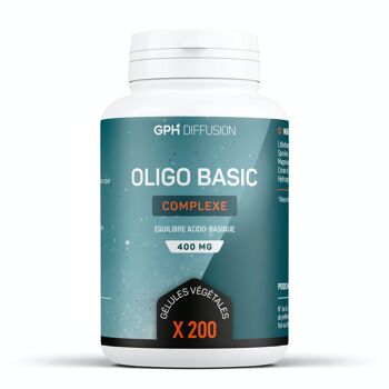 Complexe OLIGO BASIC - 400 mg - 200 gélules végétales 1