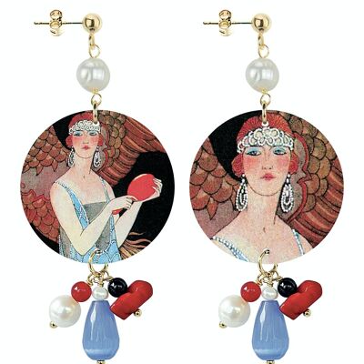 Boucles d'oreilles pour femme The Circle Special Small Belle Epoque. Fabriqué en Italie