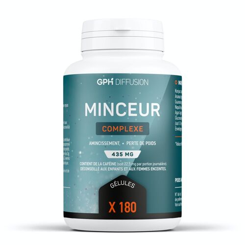 Complexe MINCEUR - 435 mg - 180 gélules