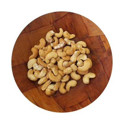 Geröstete Bio-Cashewnüsse, Großpackung 5 kg – Karton 5 kg