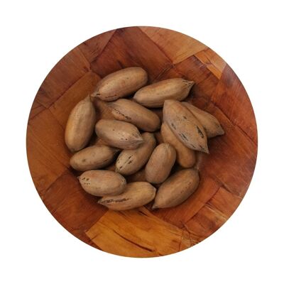 Pecan Nuts Shell Ecológico Granel 500g - Paquete 500 g