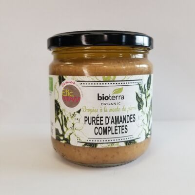 Organic Whole Almond Puree - Jar 330 g
(x12)