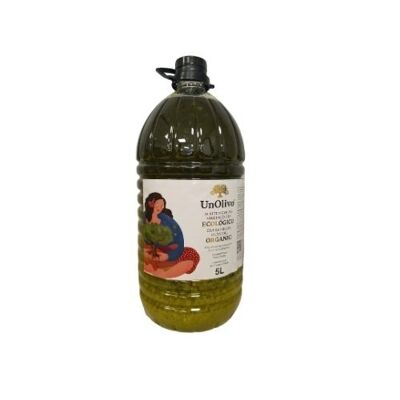 Organic Olive Oil 5l - Can 5 L (x3)
