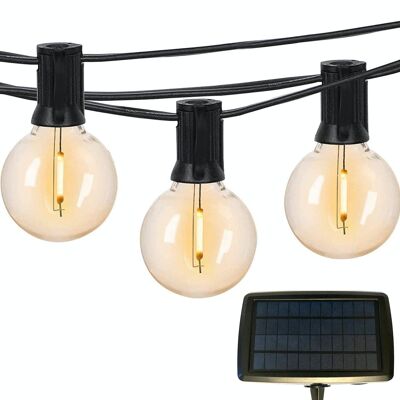 7.5m SOLAR light chain with 25 LED lamps