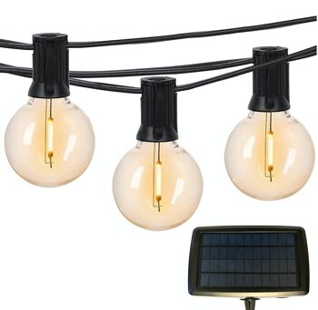 Guirlande lumineuse SOLAR de 7,5 m avec 25 lampes LED 1