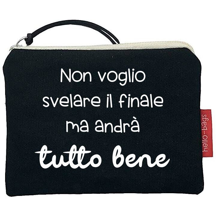 Borse donna / Portafogli / Portacarte modello “Non voglio”