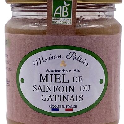 Maison Peltier Sainfoin honey from Gâtinais ORGANIC 250g