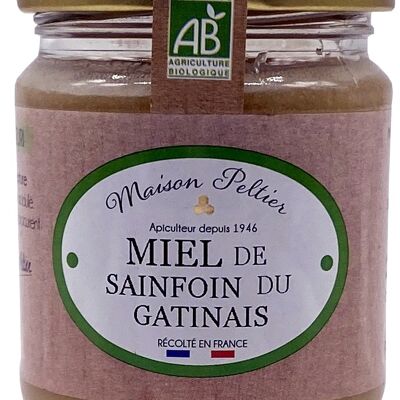 Miel ecológica de esparceta de gâtinais 250g