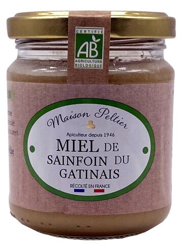 Miel de sainfoin du gâtinais BIO 250g