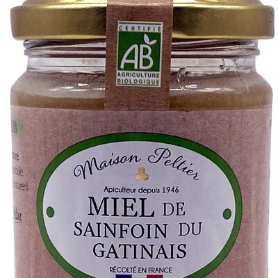 Organic sainfoin honey from gâtinais 250g