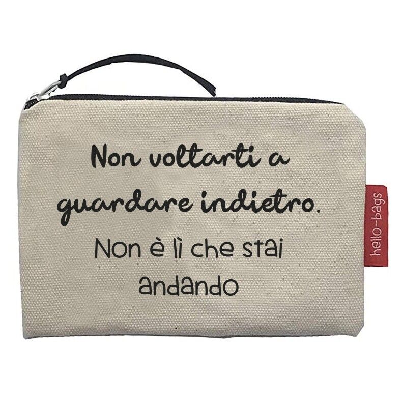 Portamonete / Portafoglio / Portacarte da donna modello “Non voltarti”