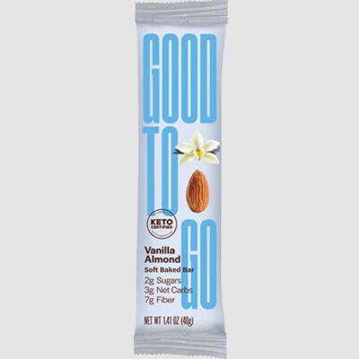 Vanilla Almond Keto Bars - 1 box (9 bars)