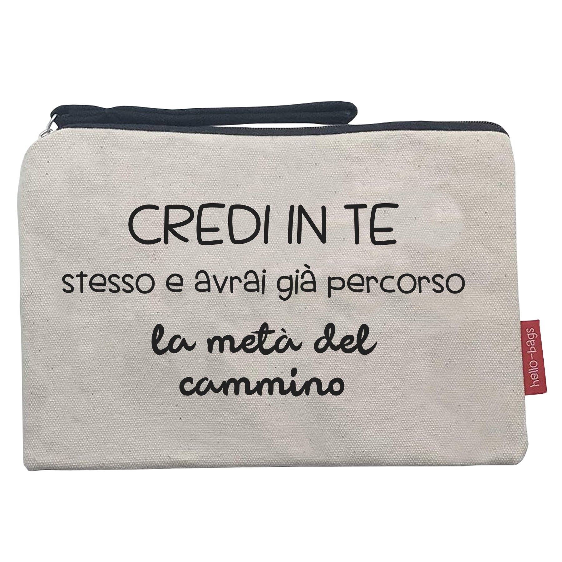Handbags / Toiletry bag model “Credi in te”