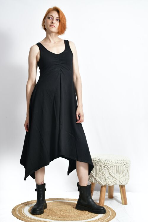 Lucy Long Asymmetric Bottom Dress_
