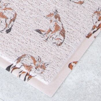 Paillasson Motif Renard Pierre (70 x 40 cm) 2