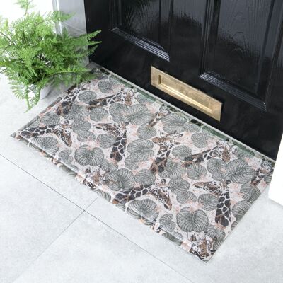 Giraffe Leaf Doormat (70 x 40cm)