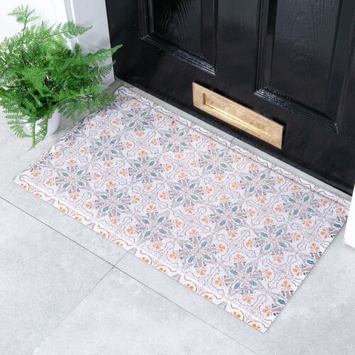 Beige Mosaic Tiles Doormat (70 x 40cm)