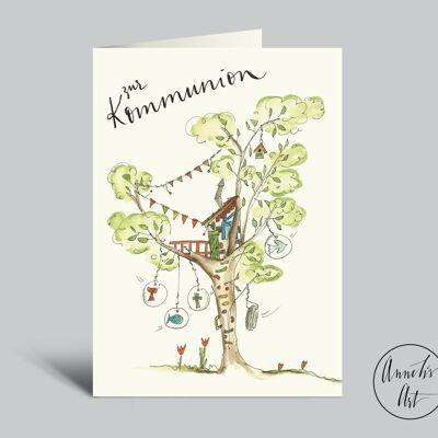 communion card | Treehouse & Icons | Communion card