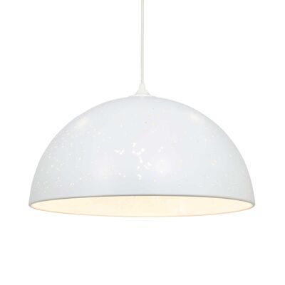 Pitène perforated metal pendant lamp