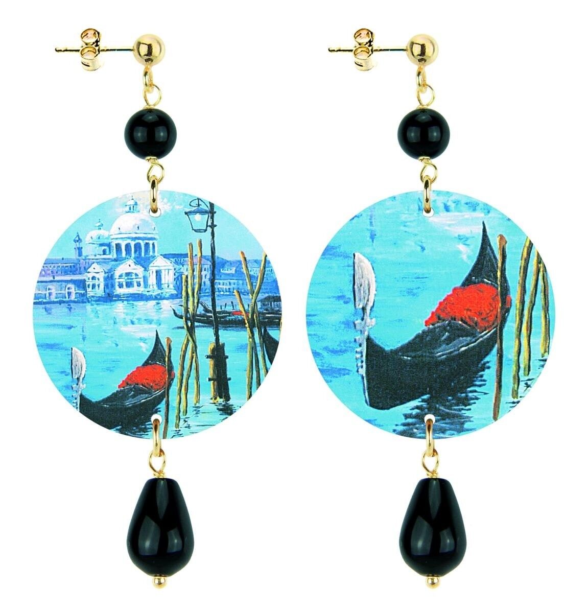 The Circle Small Venice Women's Earrings. Made in Italy