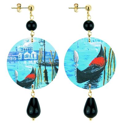 Pendientes de mujer The Circle Small Venice. Hecho en Italia