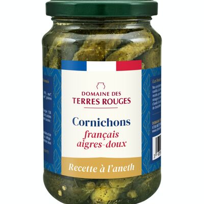 French Sweet and Sour Gherkins with Dill 37 Cl