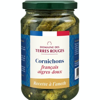 French Sweet and Sour Gherkins with Dill 37 Cl