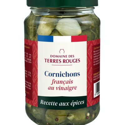 French Pickles mit Essig und Gewürzen 37 Cl