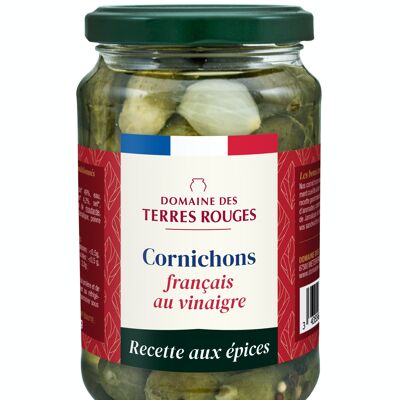 Cornichons Français au Vinaigre et aux Epices 37 Cl