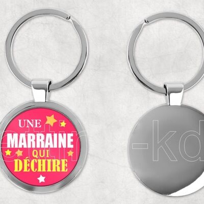 Key ring A godmother who tears