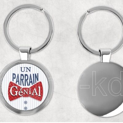 Porte-clés Un parrain génial