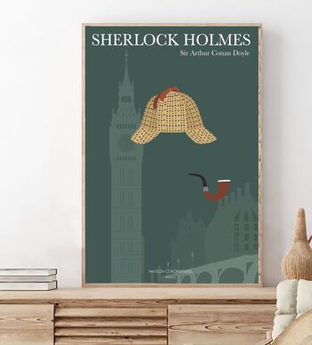 Affiche Sherlock Holmes - format A3 2