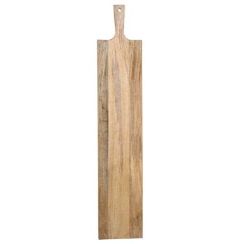 Planche à découper en bois de 100 cm de long avec poignée 3