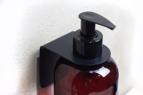 The Kind Hand Soap bottle wall mount - metal wall mount for soap bottles
