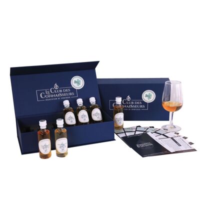 Irish Whiskey Tasting Box - 6 x 40 ml Tasting Sheets Included - Premium Prestige Gift Box - Solo or Duo