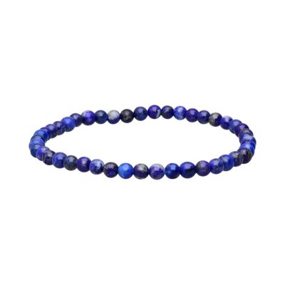 Bracelet lapis-lazuli 4mm