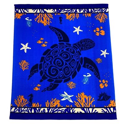 Microfiber beach towel 100% polyester Princess 140x170cm 220g/m²