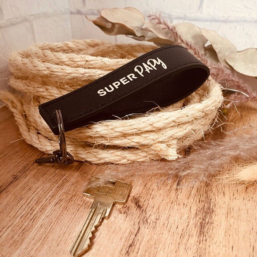 Portachiavi con cordino - super nonno