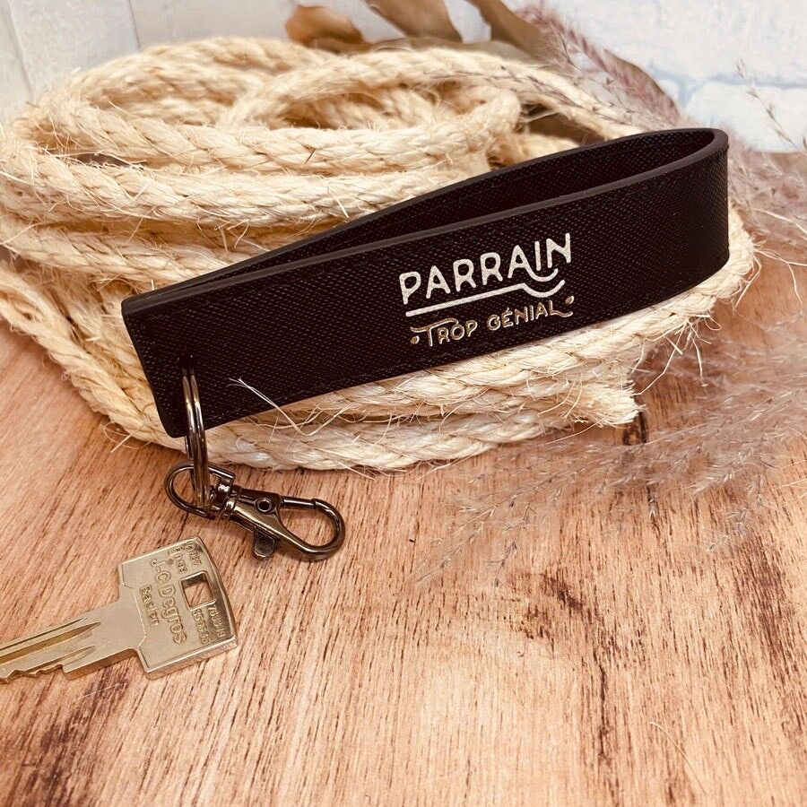 Portachiavi con cordino - padrino troppo fantastico