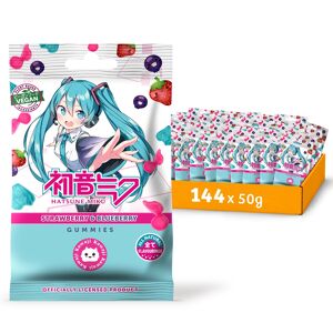 HATSUNE MIKU Anime Vegane Fruchtgummis (144x50g)