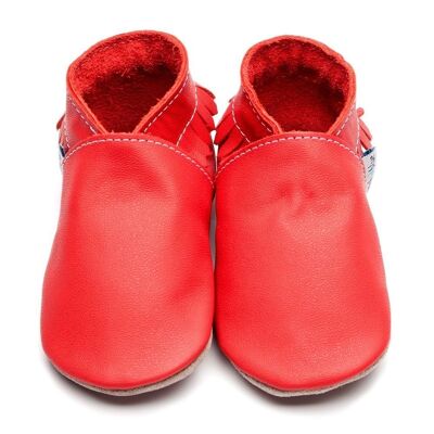 Baby Moccacins with Suede or Rubber Sole - Primary