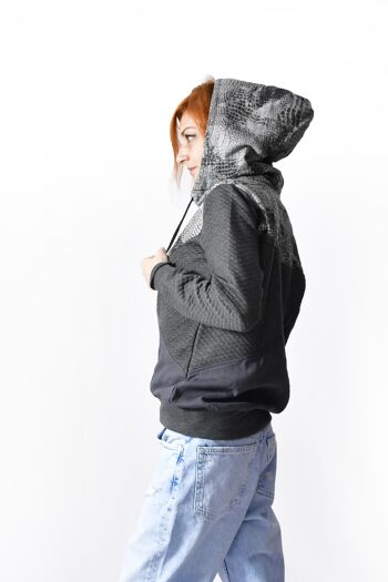 Lucy Paneled Chic Hoodie_Bohemian Winter Hood, Veste imprimée 7