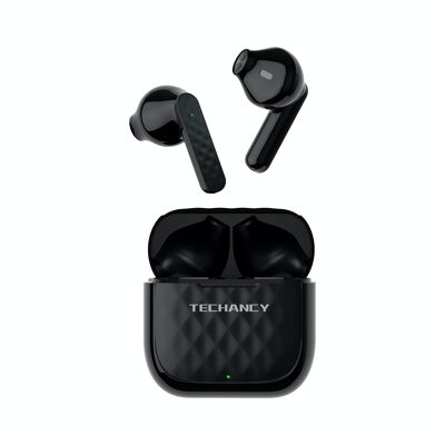 Écouteurs sans fil TECHANCY TWS, écouteurs sans fil Bluetooth 5.0 tactiles intra-auriculaires