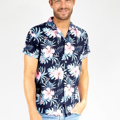 Camicia Hawaii in viscosa