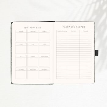 AGENDA SEMESTRIEL A5 - ABEILLE OR 2