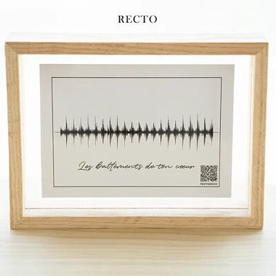 Heartbeat wood frame